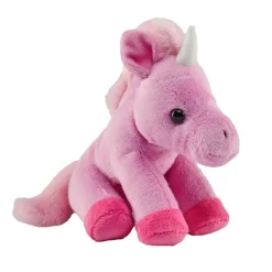 Pocketkins Eco-Friendly Small Plush Purple Unicorn by Wild Republic