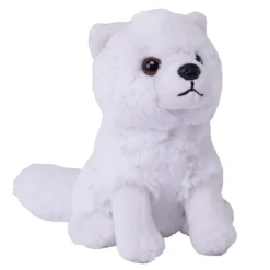 Pocketkins Eco-Friendly Small Plush Arctic Fox by Wild Republic