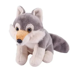 Pocketkins Eco-Friendly Small Plush Wolf by Wild Republic