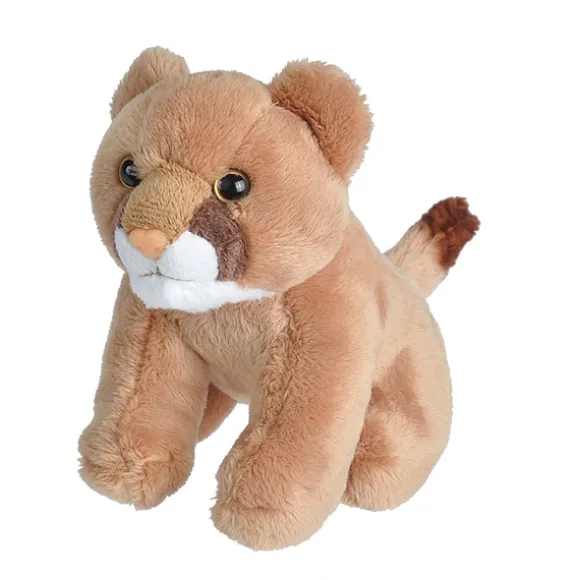 Pocketkins Eco-Friendly Small Plush Mountain Lion by Wild Republic