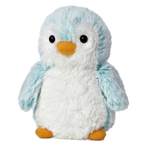 Pompom the Little Blue Baby Penguin Stuffed Animal by Aurora