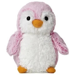 Pompom the Little Pink Baby Penguin Stuffed Animal by Aurora