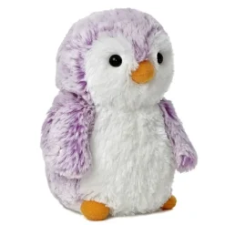 Pompom the Little Purple Baby Penguin Stuffed Animal by Aurora