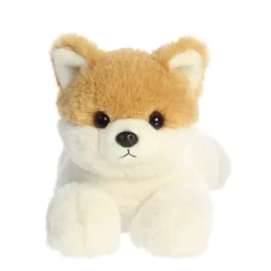 Pom the Stuffed Pomeranian Pup Mini Flopsie by Aurora