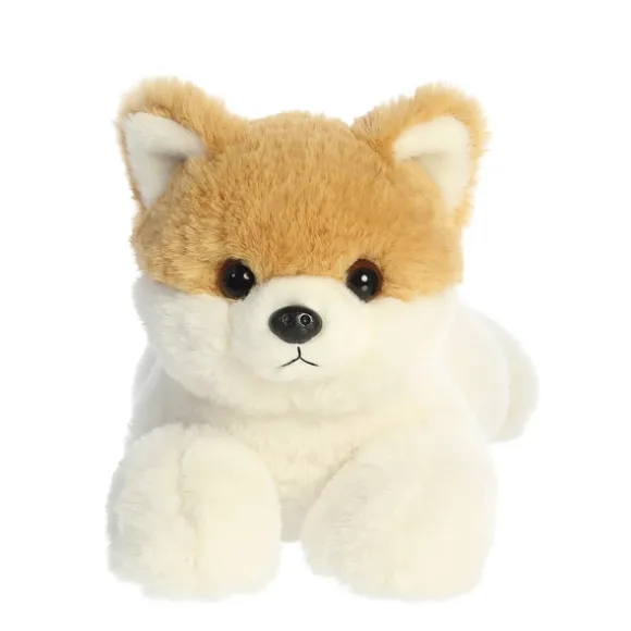 Pom the Stuffed Pomeranian Pup Mini Flopsie by Aurora