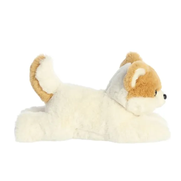 Pom the Stuffed Pomeranian Pup Mini Flopsie by Aurora