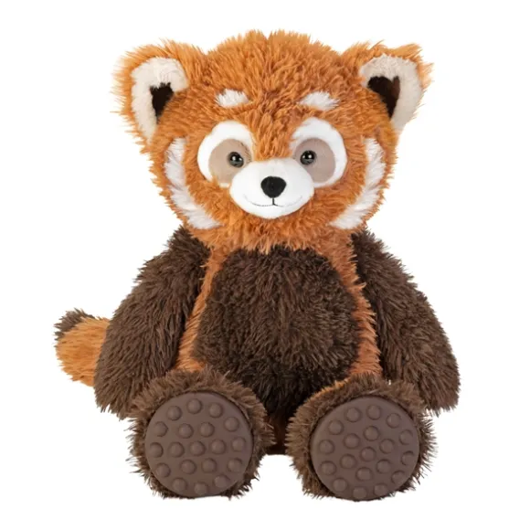 Poppykins Plush Red Panda Fidget Toy by Wild Republic