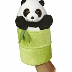 Pop Up Plush Panda Puppet by Aurora