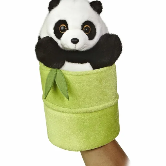 Pop Up Plush Panda Puppet by Aurora