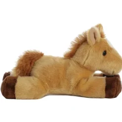 Prancer the Stuffed Tan Horse Mini Flopsie by Aurora