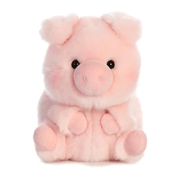 Prankster the Pig Stuffed Animal Rolly Pet by Aurora