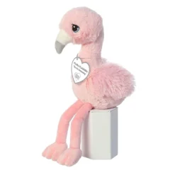 Precious Moments Flora Flamingo Stuffed Animal by Aurora