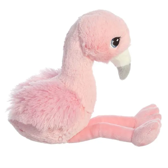 Precious Moments Flora Flamingo Stuffed Animal by Aurora