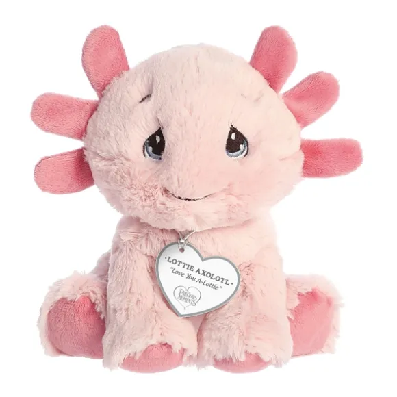 Precious Moments Lottie Axolotl Stuffed Animal by Aurora