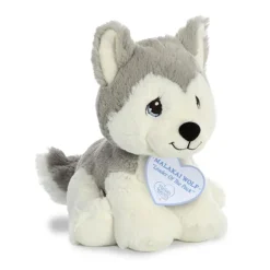 Precious Moments Malakai Wolf Stuffed Animal by Aurora
