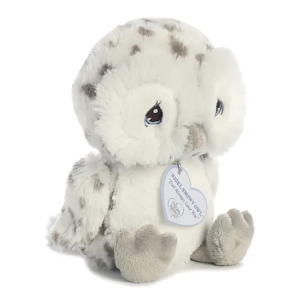 Precious Moments Nigel Snowy Owl Stuffed Animal by Aurora