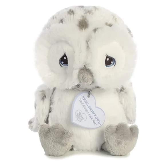 Precious Moments Nigel Snowy Owl Stuffed Animal by Aurora