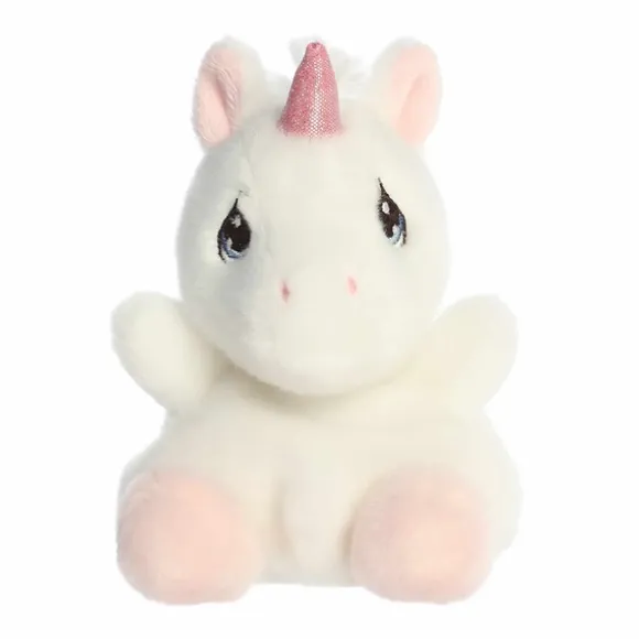 Precious Moments Plush Sparkle Unicorn Palm Pals by Aurora