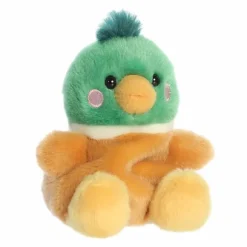 Puddles the Plush Mallard Duck Palm Pals by Aurora