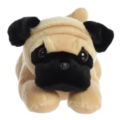 Pugger the Plush Pug 12 Inch Flopsie Stuffed Dog by Aurora
