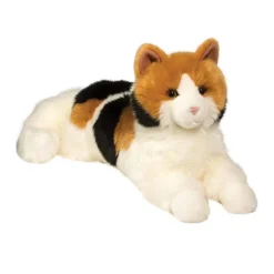 Puzzle the Stuffed Calico Cat by Douglas