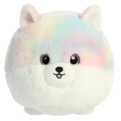Rainbow Stuffed Pom Teddy Pets Plush by Aurora