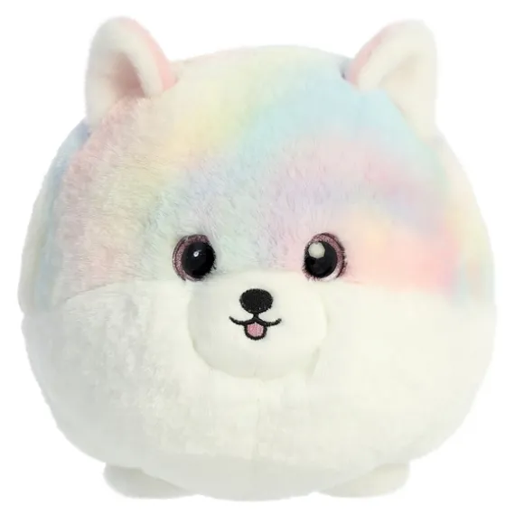 Rainbow Stuffed Pom Teddy Pets Plush by Aurora