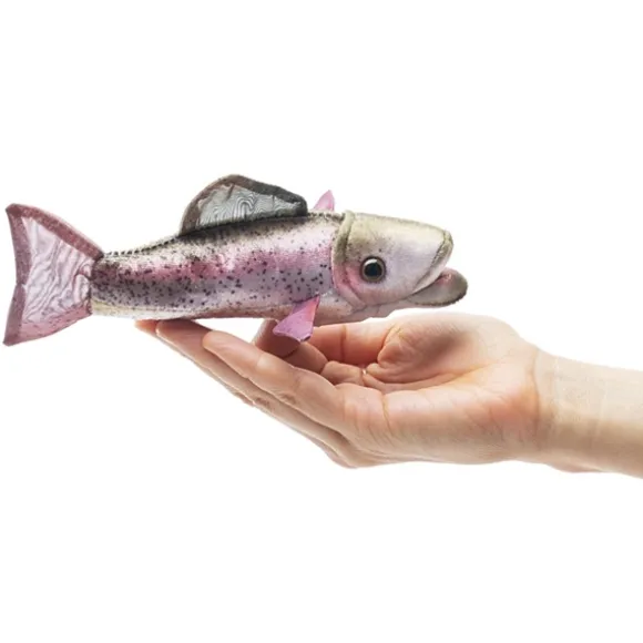 Rainbow Trout Finger Puppet by Folkmanis Puppets