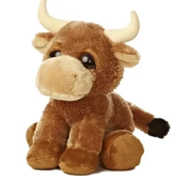 Ranger the Dreamy Eyes Bull Stuffed Animal by Aurora