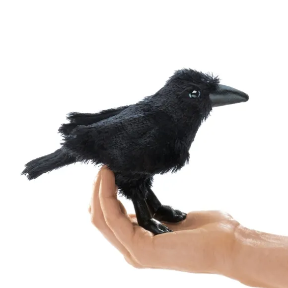 Raven Finger Puppet by Folkmanis Puppets