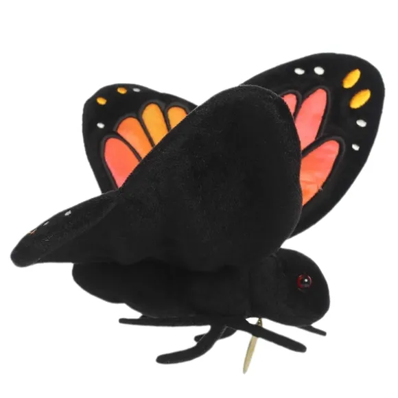 Realistic 13 Inch Stuffed Monarch Butterfly Miyoni Plush by Aurora