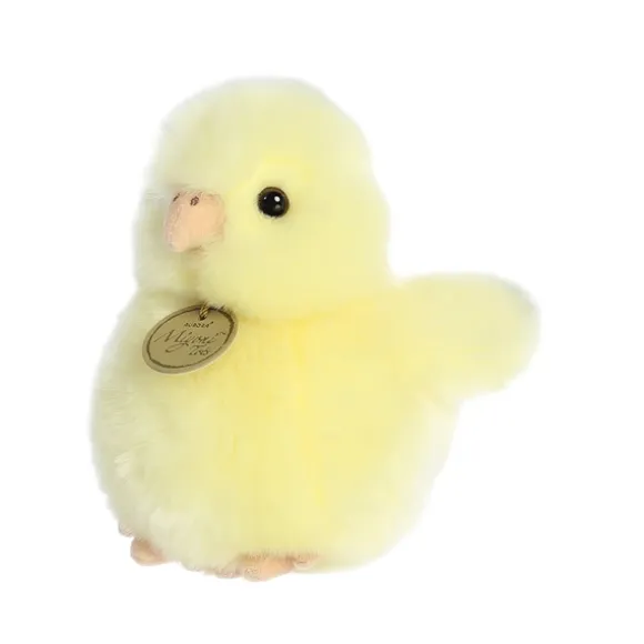 Realistic Stuffed Ameraucana Chick 5.5 Inch Miyoni Plush by Aurora