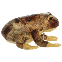 Realistic Stuffed American Bullfrog 11 Inch Miyoni Plush by Aurora