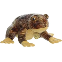 Realistic Stuffed American Bullfrog 11 Inch Miyoni Plush by Aurora
