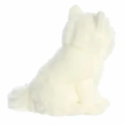 Realistic Stuffed Arctic Fox 10 Inch Miyoni Plush by Aurora