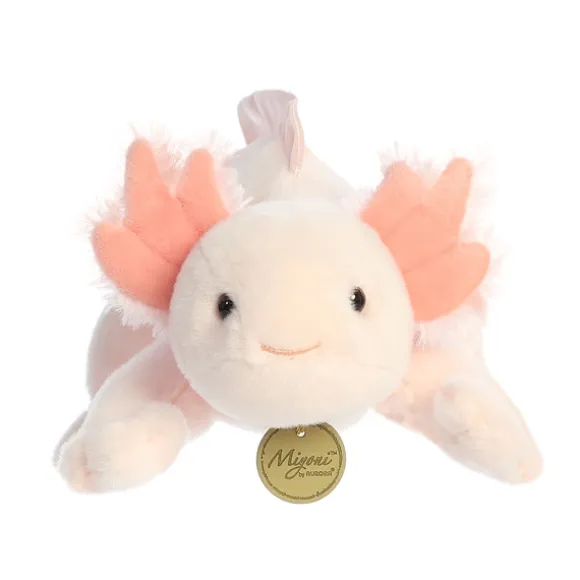Realistic Stuffed Axolotl 14 Inch Miyoni Plush by Aurora