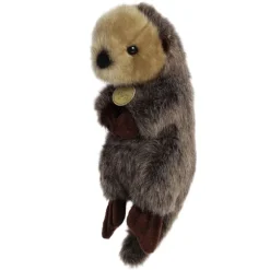 Realistic Stuffed Baby Sea Otter 9.5 Inch Miyoni Plush by Aurora