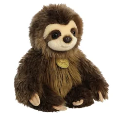 Realistic Stuffed Baby Sloth 8.5 Inch Miyoni Plush by Aurora