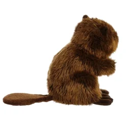 Realistic Stuffed Beaver 9 Inch Miyoni Plush by Aurora