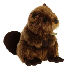 Realistic Stuffed Beaver 9 Inch Miyoni Plush by Aurora