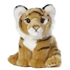 Realistic Stuffed Bengal Tiger Cub 10 Inch Plush Animal by Aurora