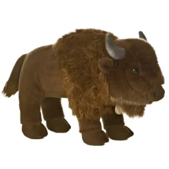 Realistic Stuffed Bison 13 Inch Plush Animal by Aurora