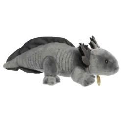 Realistic Stuffed Black Axolotl 14 Inch Miyoni Plush by Aurora