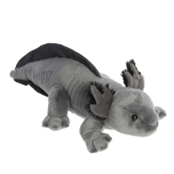 Realistic Stuffed Black Axolotl 14 Inch Miyoni Plush by Aurora