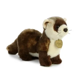 Realistic Stuffed Black-Footed Ferret 9 Inch Miyoni Plush by Aurora