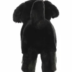 Realistic Stuffed Black Lab 10 Inch Miyoni Plush by Aurora