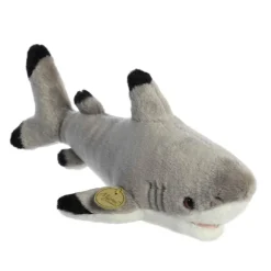 Realistic Stuffed Blacktip Shark 12.5 Inch Miyoni Plush by Aurora