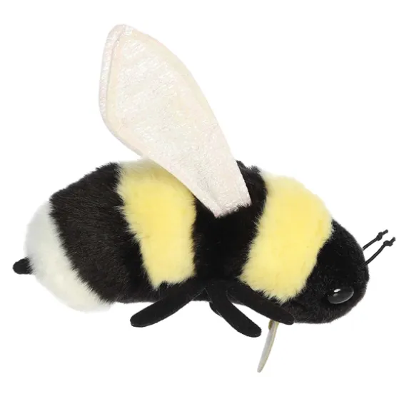 Realistic Stuffed Bumblebee 7.5 Inch Miyoni Plush by Aurora