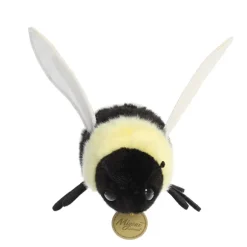 Realistic Stuffed Bumblebee 7.5 Inch Miyoni Plush by Aurora