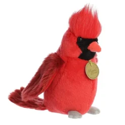 Realistic Stuffed Cardinal 9 Inch Miyoni Plush by Aurora